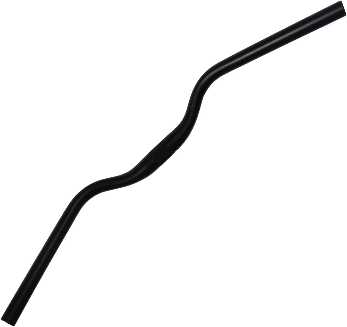 B178 Urban Road Bike Handlebar, Retro Moustache M Shape, Clamp Diameter 31.8mm, 25.4mm