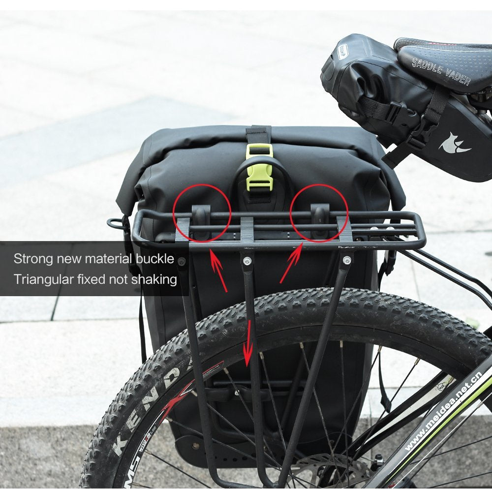 UPANBIKE 25L Bike Rear Rack Bag Pannier Trunk Pack Bag B721 - UPANBIKE