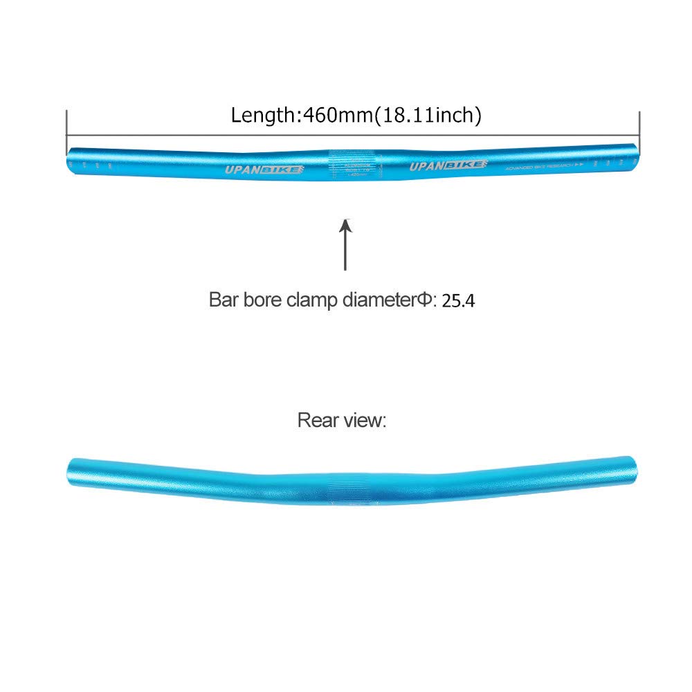 B071 Kids Bike Handlebar, Flat Bar,  25.4mm Bar bore Clamp