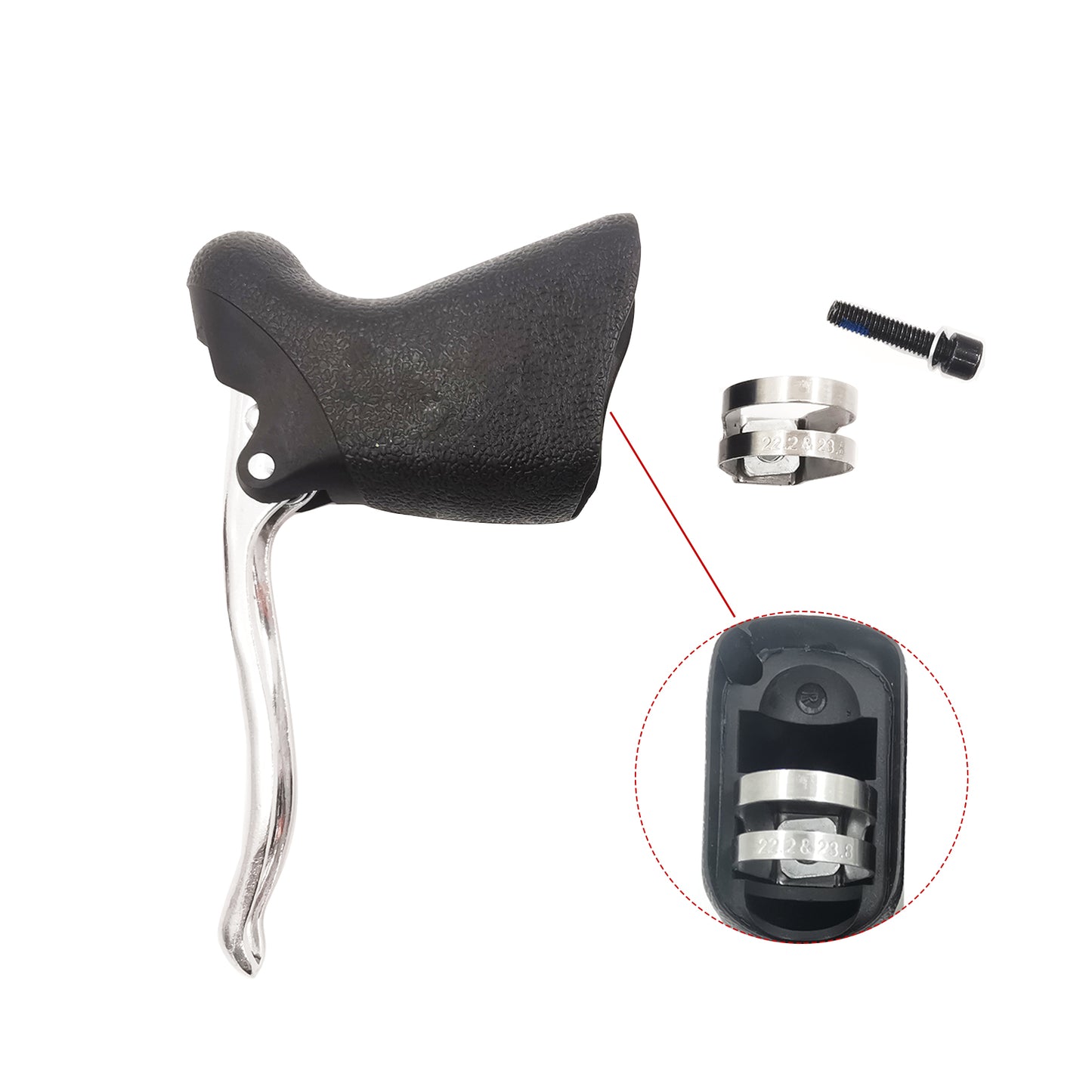 Road Bike Brake Levers Black